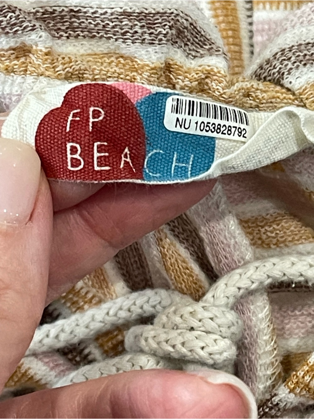 Free People Beach Marianna Striped Romper Women Size Small - Picture 6 of 7